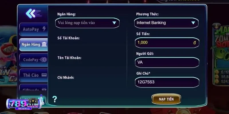 nhung buoc can thuc hien khi rut tien 789club Hướng dẫn rút tiền 789Club